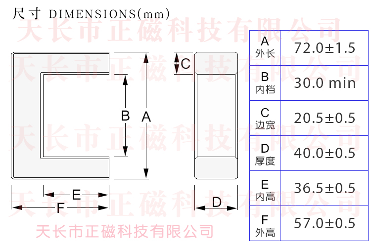 UF72U72*40mmUU72ߴͼ
