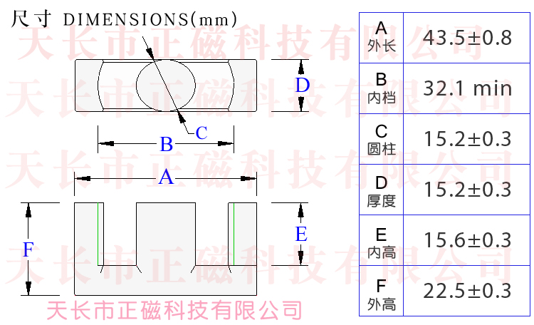 EC43о43154315EC43/45/15.2ߴͼ