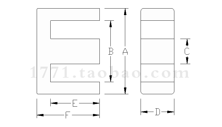 EE25о25ߵ棬ŵʣ7Kʣ10Kʣ12KʣEE25пߴͼ